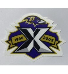 Baltimore Ravens 1996 2005 X Patch Biaog Baltimore Ravens 1996 2005 X Patch Biaog
