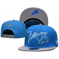 Detroit Lions NFL Snapback Hat 008