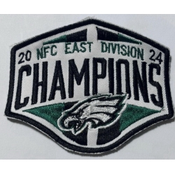 2024 NFC Philadelphia Eagles EAST DIVISION Champions Patch Biaog