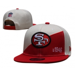 San Francisco 49ers Snapback Hat 24E09