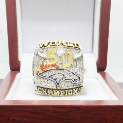 NFL Denver Broncos 2015 Championship Ring