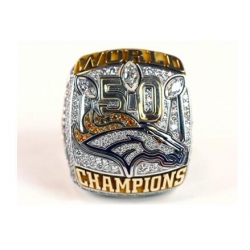 NFL Denver Broncos Super Bowl 50 Champions Ring