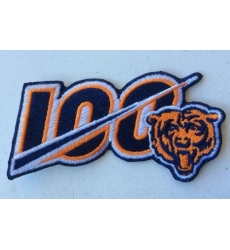 NFL Bears 100TH Season Patch