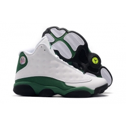 Air Jordan 13 Retro Men Shoes White Green