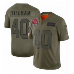 Womens Arizona Cardinals 40 Pat Tillman Limited Camo 2019 Salute to Service Football Jersey