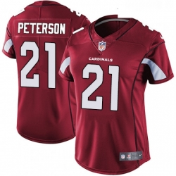 Womens Nike Arizona Cardinals 21 Patrick Peterson Elite Red Team Color NFL Jersey