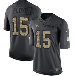 Nike Cardinals #15 Michael Floyd Black Youth Stitched NFL Limited 2016 Salute to Service Jersey