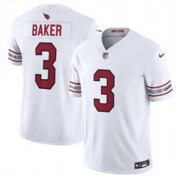 Youth Arizona Cardinals 3 Budda Baker White Vapor Untouchable F U S E  Limited Stitched Football Jersey