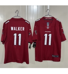 Men Atlanta Falcons 11 Jalon Walker Red 2026 New Vapor Untouchable Limited Stitched Football Jersey Men Atlanta Falcons 11 Jalon Walker Red 2026 New Vapor Untouchable Limited Stitched Football Jersey