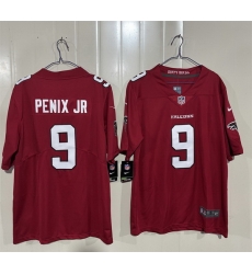 Men Atlanta Falcons 9 Michael Penix Jr Red 2026 New Vapor Untouchable Limited Stitched Football Jersey Men Atlanta Falcons 9 Michael Penix Jr Red 2026 New Vapor Untouchable Limited Stitched Football Jersey