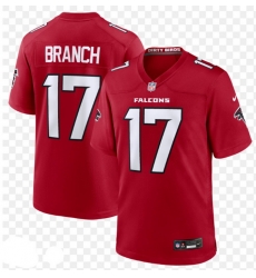 Men's Atlanta Falcons Zachariah Branch #17 Nike Red F U S E Stitched NFL Jersey Men's Atlanta Falcons Zachariah Branch #17 Nike Red F U S E Stitched NFL Jersey
