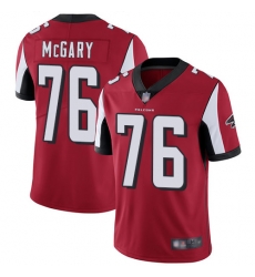 Falcons 76 Kaleb McGary Red Team Color Youth Stitched Football Vapor Untouchable Limited Jersey