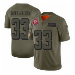 Youth Atlanta Falcons 33 Blidi Wreh Wilson Limited Camo 2019 Salute to Service Football Jersey