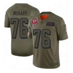 Youth Atlanta Falcons 76 Kaleb McGary Limited Camo 2019 Salute to Service Football Jersey