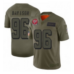 Youth Atlanta Falcons 96 Tyeler Davison Limited Camo 2019 Salute to Service Football Jersey