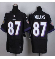 New Baltimore ravens #87 Maxx Williams Black Alternate Men Stitched NFL New Elite jersey