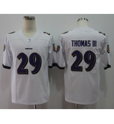 Nike Ravens 29 Earl Thomas III White Vapor Untouchable Limited Jersey
