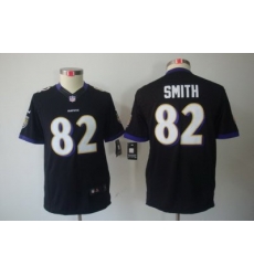 Youth Nike Baltimore Ravens 82 Torrey Smith Black Color[Youth Limited Jerseys]