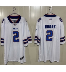 Men Buffalo Bills 2 D J Moore White 2026 Vapor Untouchable Limited Stitched Football Jersey Men Buffalo Bills 2 D J Moore White 2026 Vapor Untouchable Limited Stitched Football Jersey