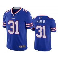 Men Buffalo Bills 31 Damar Hamlin Blue Vapor Untouchable Limited Stitched Jersey