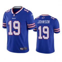 Men's Buffalo Bills #19 KeeSean Johnson Blue Vapor Untouchable Limited Stitched Jersey