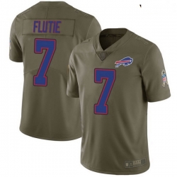 Youth Buffalo Bills Doug Flutie Green Limited 2017 Salute to Service Jersey