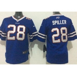 Youth Nike Buffalo Bills 28 C.J. Spiller Royal Blue Team Color Stitched NFL Jersey