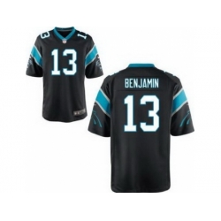 Nike Carolina Panthers 13 Kelvin Benjamin Black Game NFL Jersey