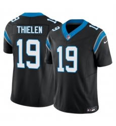Youth Carolina Panthers 19 Adam Thielen Black Vapor Untouchable Stitched Football Jersey Youth Carolina Panthers 19 Adam Thielen Black Vapor Untouchable Stitched Football Jersey