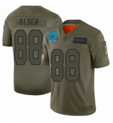 Youth Carolina Panthers 88 Greg Olsen Limited Camo 2019 Salute to Service Football Jersey