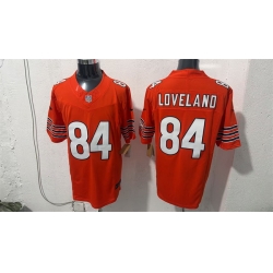Men Chicago Bears  84 Colston Loveland Orange 2026 F U S E  Vapor Untouchable Limited Stitched Football Jersey