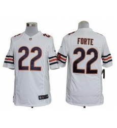 Nike Chicago Bears 22 Matt Forte White Limited NFL Jersey