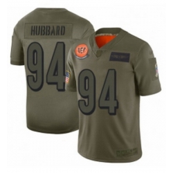 Youth Cincinnati Bengals 94 Sam Hubbard Limited Camo 2019 Salute to Service Football Jersey