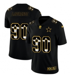 Cowboys 90 Demarcus Lawrence Black Jesus Faith Edition Limited Jersey