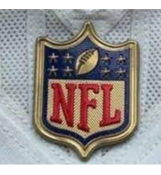 Men Dallas Cowboys Gold NFL Logo Patch Biaog