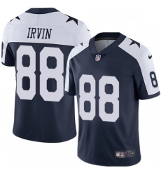 Mens Nike Dallas Cowboys 88 Michael Irvin Navy Blue Throwback Alternate Vapor Untouchable Limited Player NFL Jersey