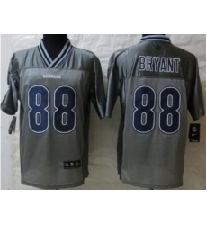 Nike Dallas Cowboys 88 Dez Bryant Grey Elite Vapor NFL Jersey