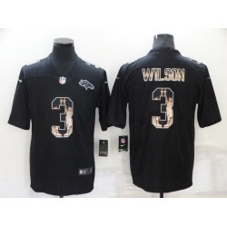 Men's Denver Broncos #3 Russell Wilson 2019 Black Statue Of Liberty Stitched NFL Nike Limited Jersey