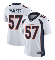 Nike Broncos #57 Demarcus Walker White Mens Stitched NFL Vapor Untouchable Limited Jersey