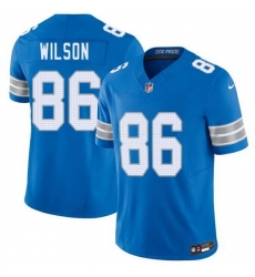 Men Detroit Lions  86 Cedrick Wilson Blue 2026 F U S E  Vapor Limited Stitched Jersey