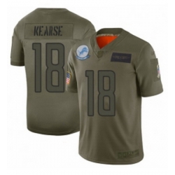 Womens Detroit Lions 18 Jermaine Kearse Limited Camo 2019 Salute to Service Football Jersey