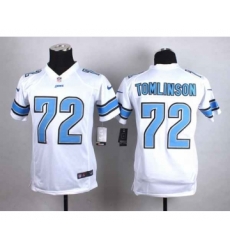 nike youth nfl jerseys detroit lions 72 tomlinson white[nike]