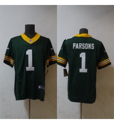 Men Green Bay Packers 1 Micah Parsons Green Vapor 2025 F U S E Limited Stitched Football Jersey Men Green Bay Packers 1 Micah Parsons Green Vapor 2025 F U S E Limited Stitched Football Jersey