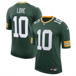 Men Green Bay Packers 10 Jordan Love Green 2025 New Vapor Untouchable Limited Stitched Football Jersey