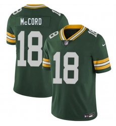 Men Green Bay Packers  18 Kyle McCord Green 2026 Vapor Untouchable Limited Stitched Football Jersey
