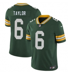 Men Green Bay Packers 6 Tyrod Taylor Green 2026 Vapor Untouchable Limited Stitched Football Jersey Men Green Bay Packers 6 Tyrod Taylor Green 2026 Vapor Untouchable Limited Stitched Football Jersey