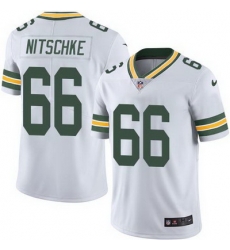 Nike Packers #66 Ray Nitschke White Mens Stitched NFL Vapor Untouchable Limited Jersey