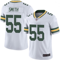 Youth Packers 55 Za 27Darius Smith White Stitched Football Vapor Untouchable Limited Jersey