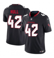 Men Houston Texans 42 Evan Hull Navy 2nd Alternate 2026 F U S E Vapor Limited Stitched Football Jersey Men Houston Texans 42 Evan Hull Navy 2nd Alternate 2026 F U S E Vapor Limited Stitched Football Jersey