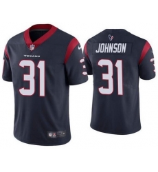 Nike Texans 31 David Johnson Navy Vapor Untouchable Limited Jersey